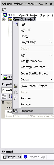 Use Solution Explorer